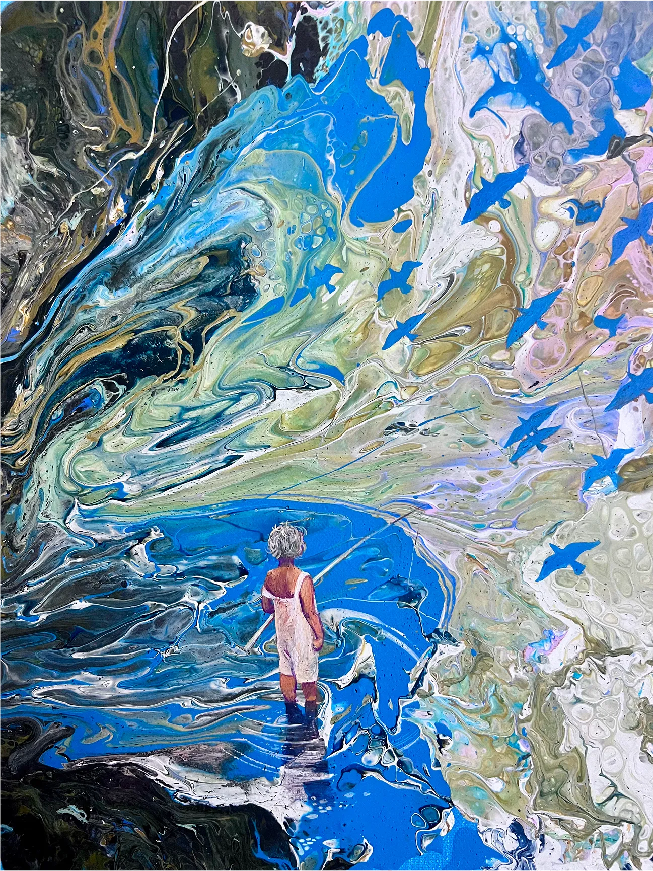 Daydreaming – Fine Art Greeting Card
