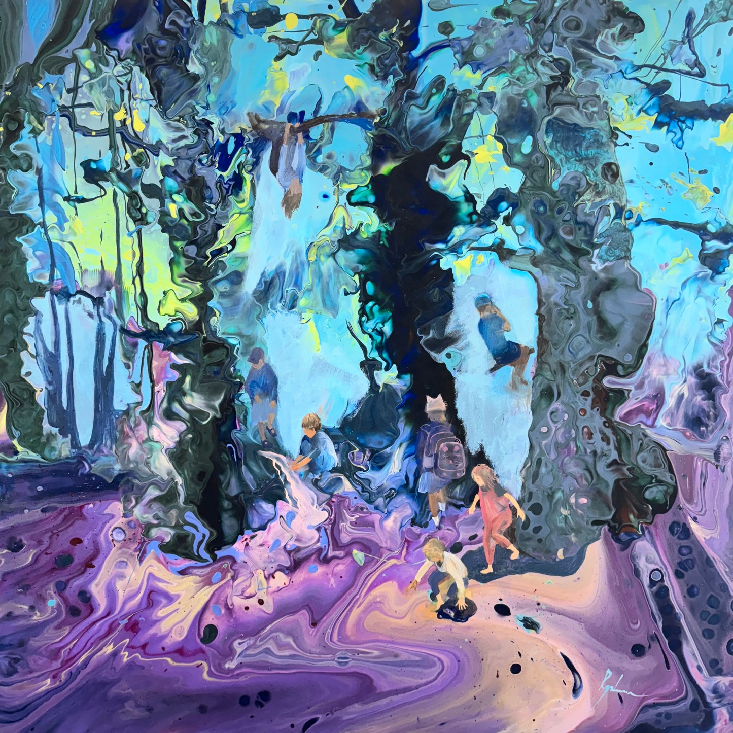 Redwood – Fine Art Greeting Card