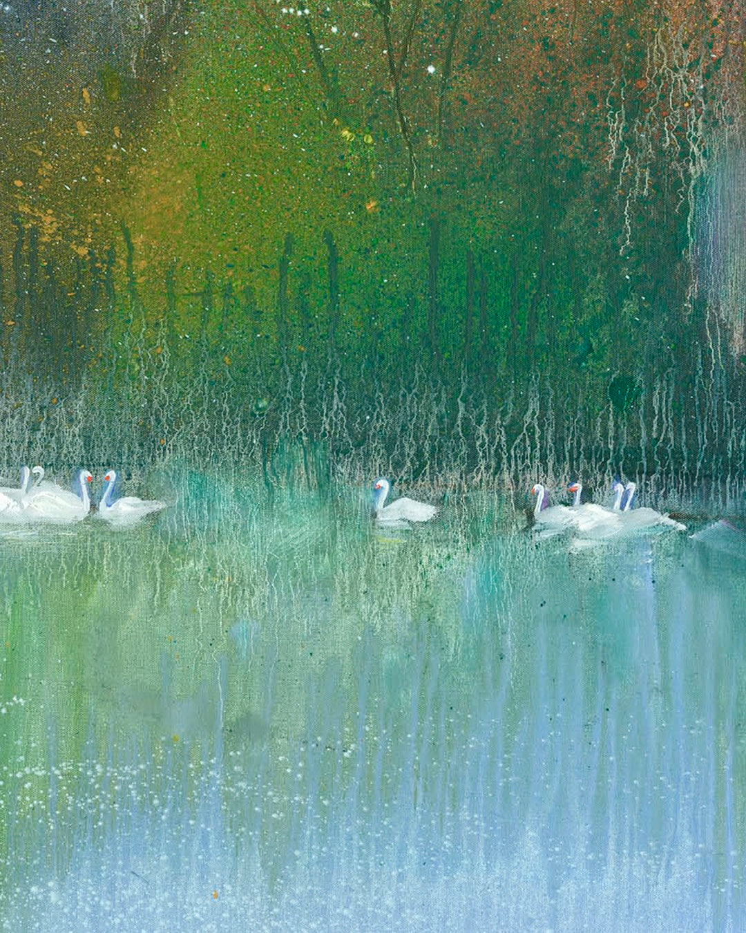 SWAN LAKE | ARCHIVAL GICLÉE PRINT